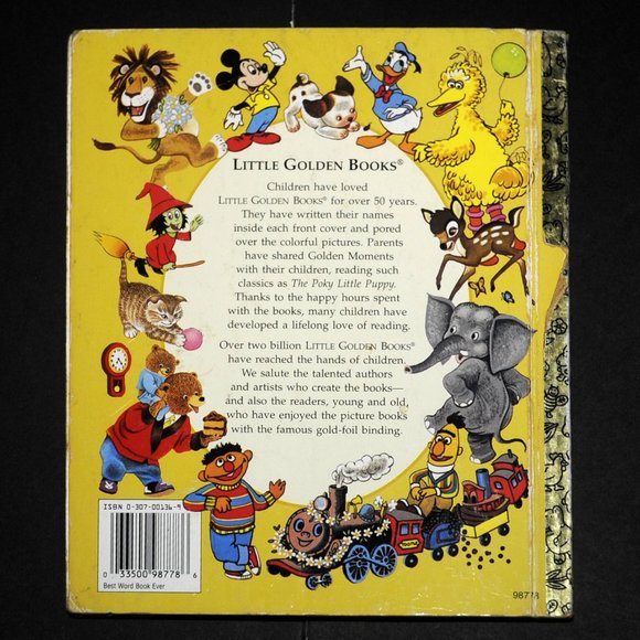 Vintage Richard Scarry Little Golden Book 'Best Little Word Book Ever!' 1992 - Picture 12 of 12